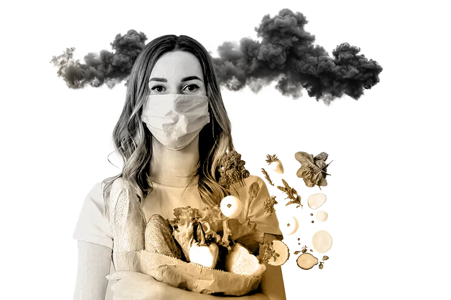 بهترین خوراکی ها در روزهای آلودگی هوا